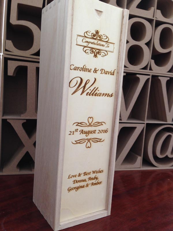 personalised wooden wine box wedding 05