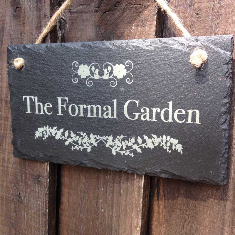 personalised garden signs 100