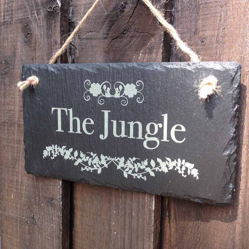 personalised garden signs 104