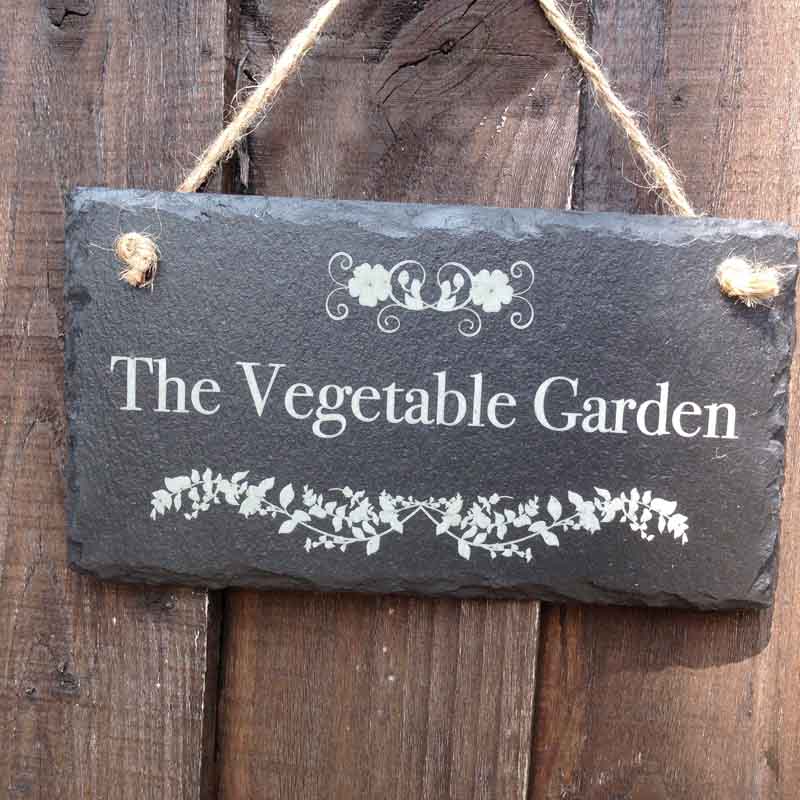 personalised garden signs 105