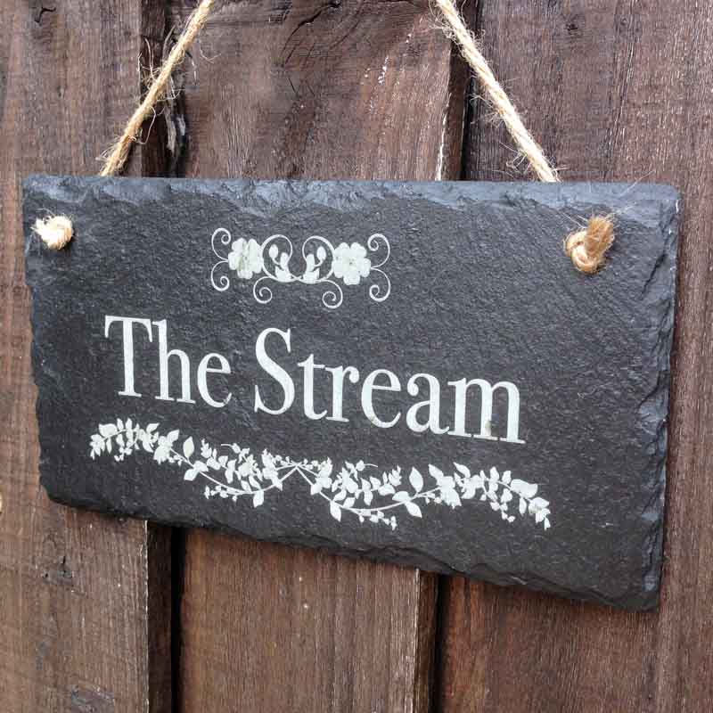 personalised garden signs 110