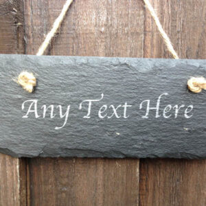 personalised garden signs