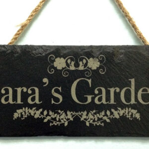 personalised slate garden signs 01