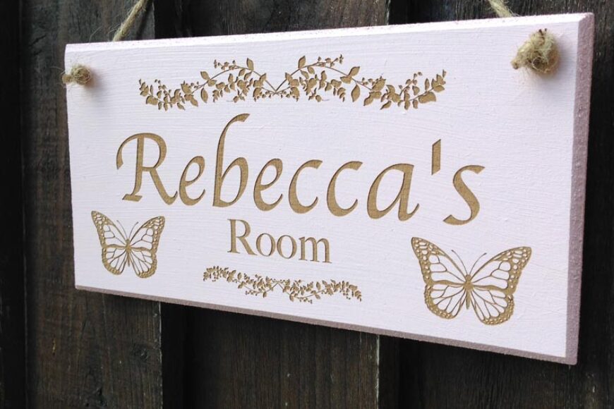 Personalised Bedroom Door Signs