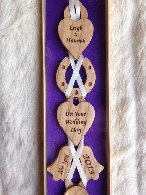 engraved welsh love spoons 14