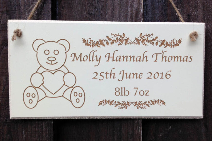 Personalised Christening Signs and Gifts