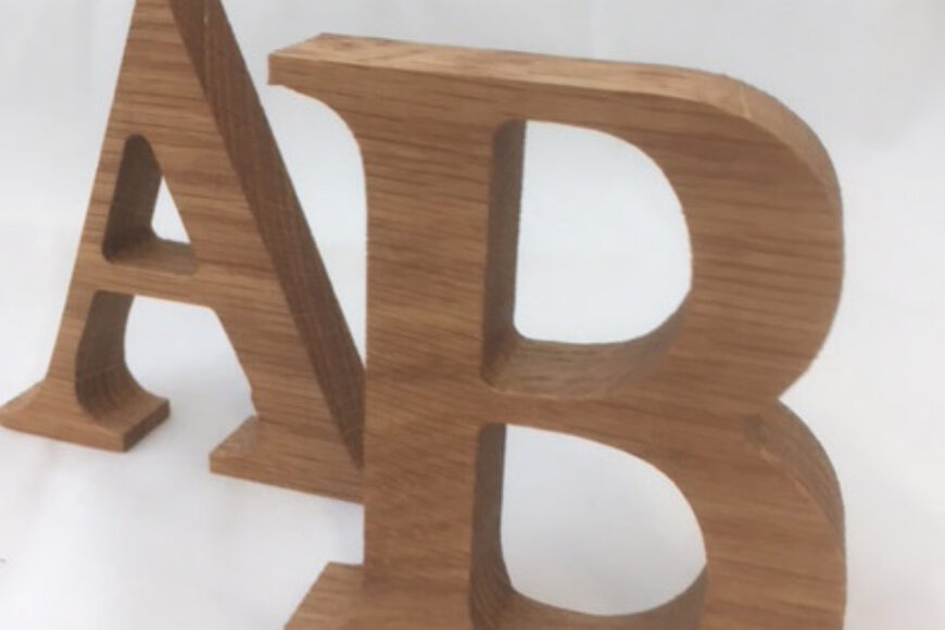 Oak Letters