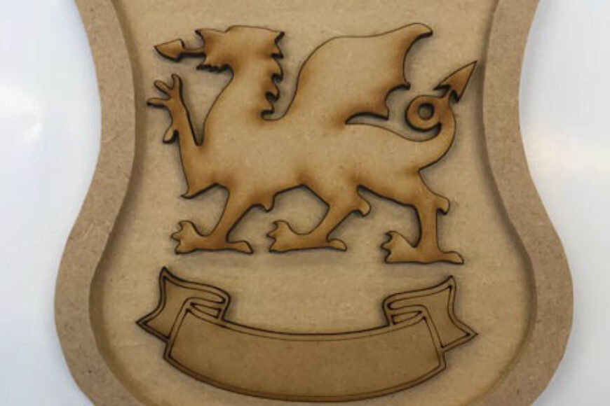 Shields in MDF – Create Your Own