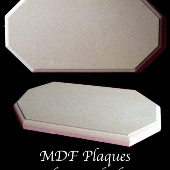Blank MDF Plaques - 02
